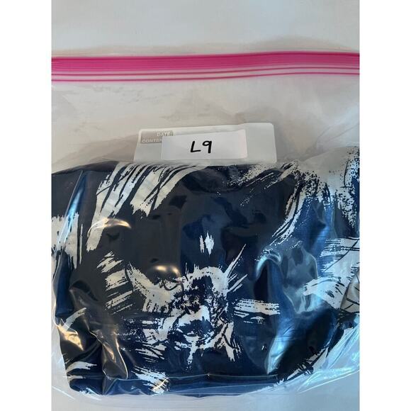 Whistles Tropical Printed Women's 2 T Shirt Dress Oversized Blue White Vacation - Picture 14 of 14